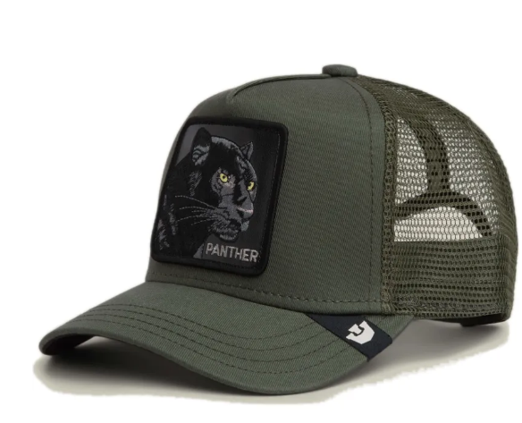 Gorra Trucker verde pantera Panther The Farm